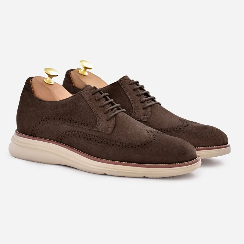 Redford Brogue Derbies - Suede - Men´s made by Beckett Simonon