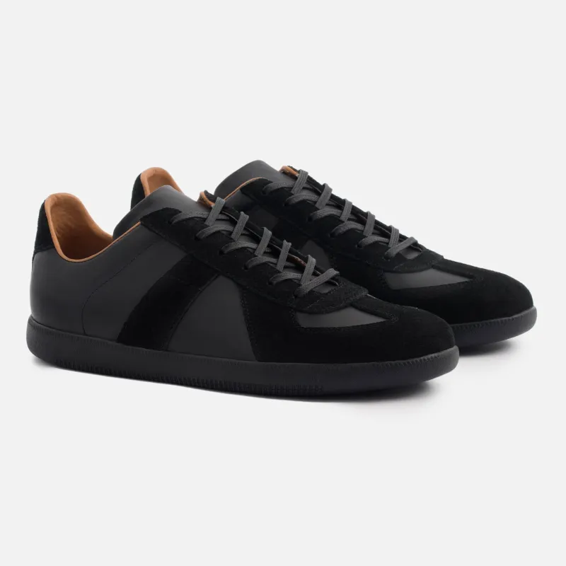 Morgen Trainers - Leather/Suede - Men's made by Beckett Simonon