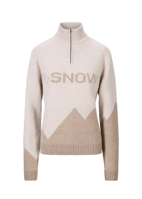 Snow Sweater - Taupe sold by brgn
