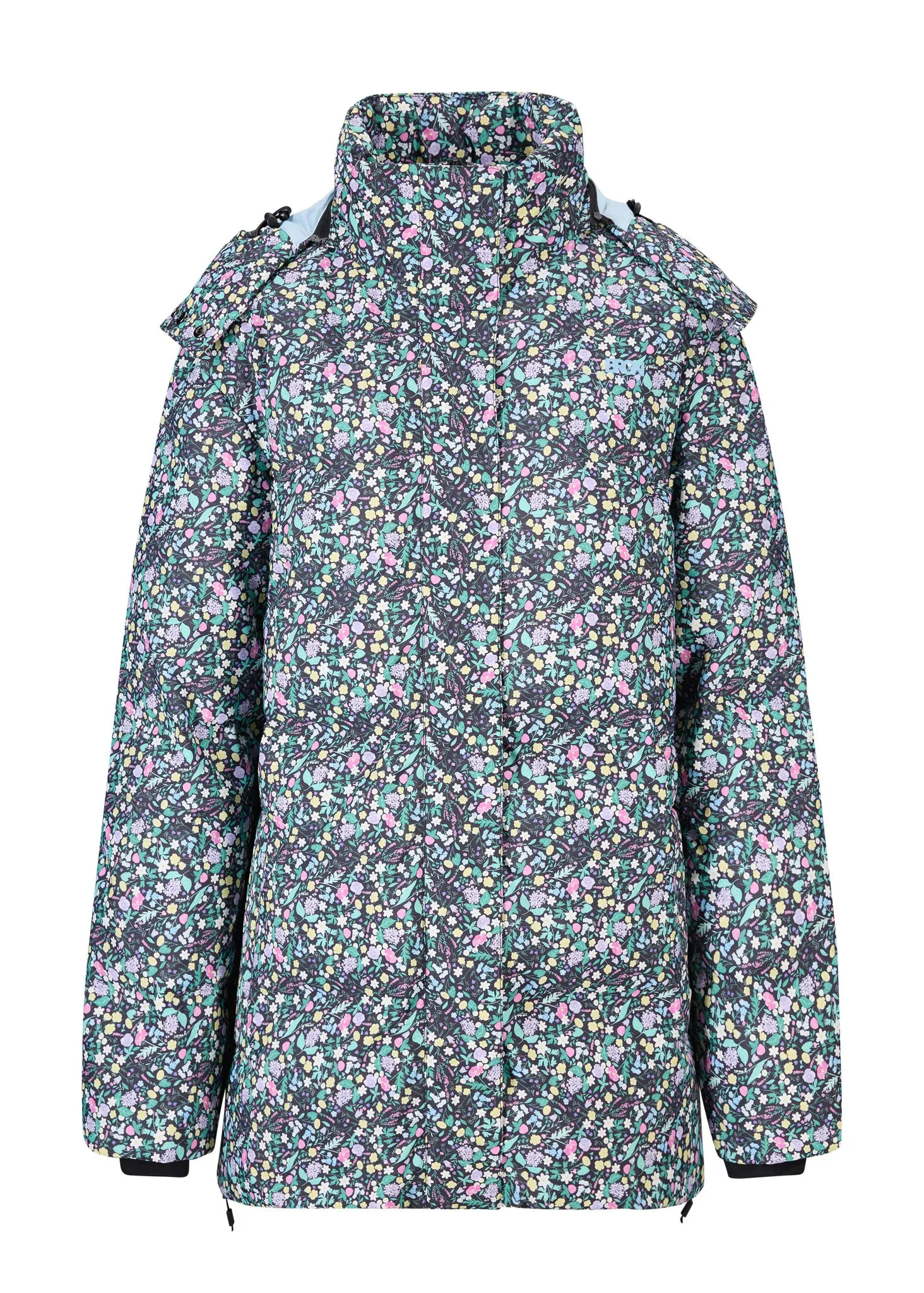 BRGN Snow Puffer - DAAE Flower Black sold by brgn
