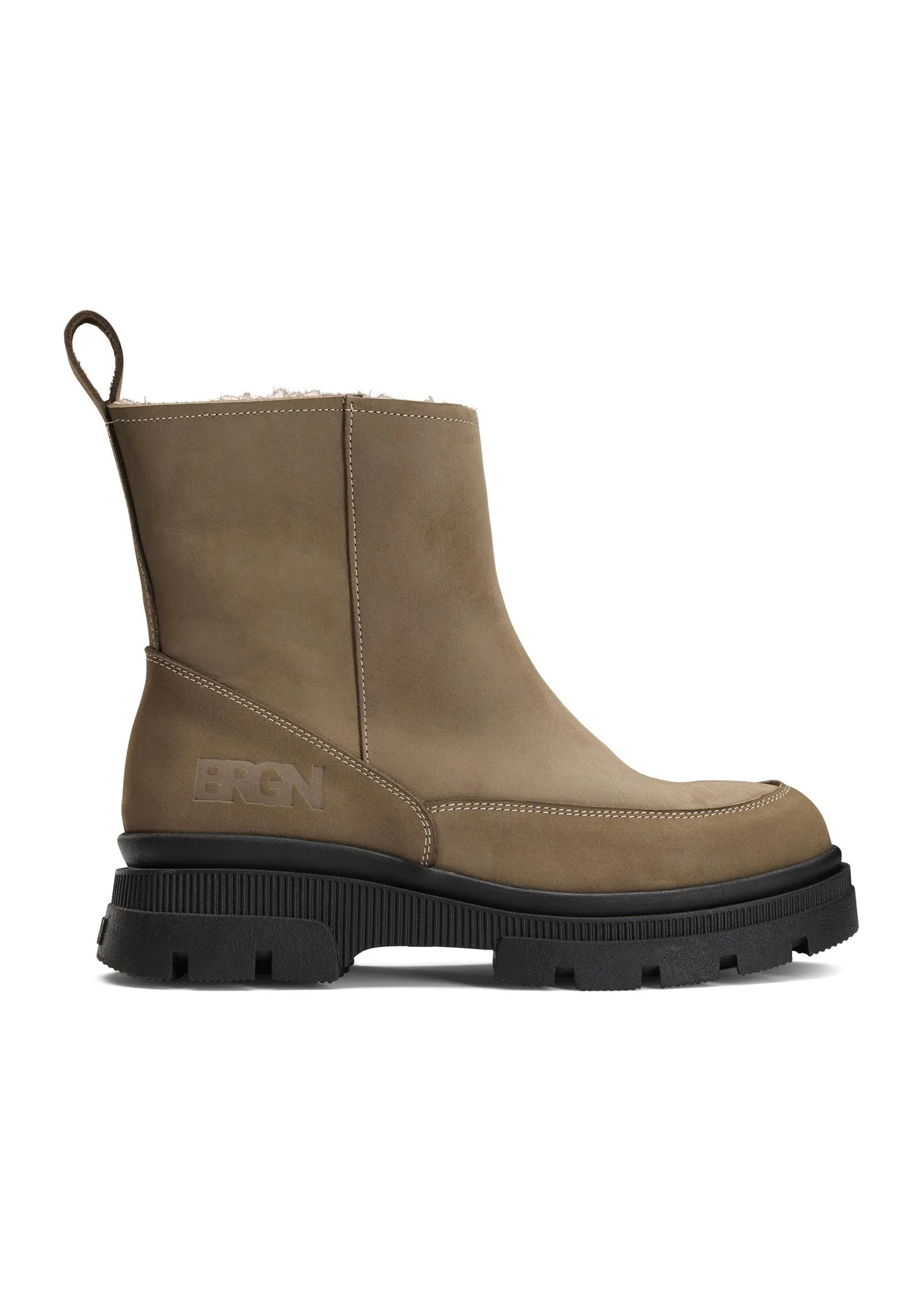 Pile Slip-in Boots - Camel sold by brgn product image thumbnail 2