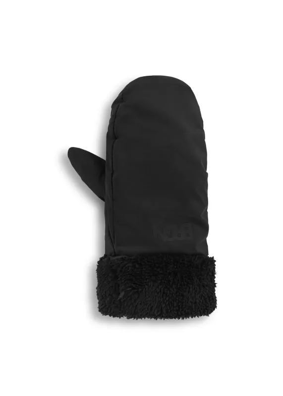 Puffer Mittens - New Black sold by brgn