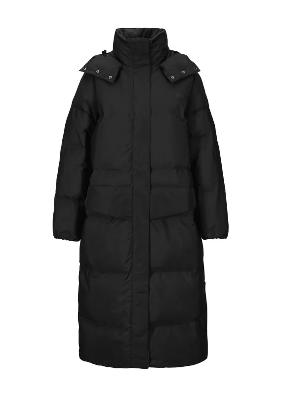 Snøfall coat - New Black sold by brgn