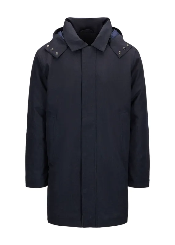 Vestavind Coat - Dark Navy sold by brgn