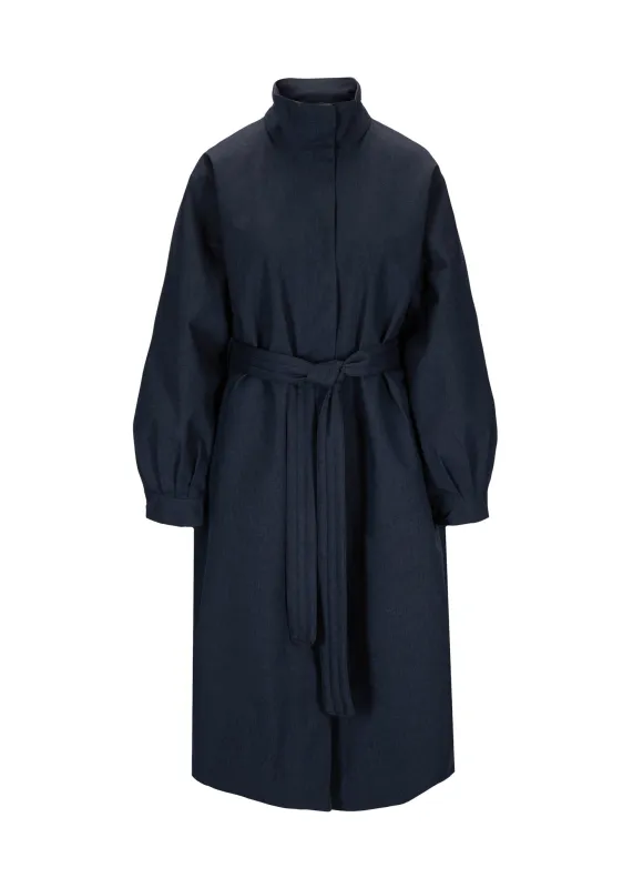 Rossby Maxi Coat - Dark Navy sold by brgn