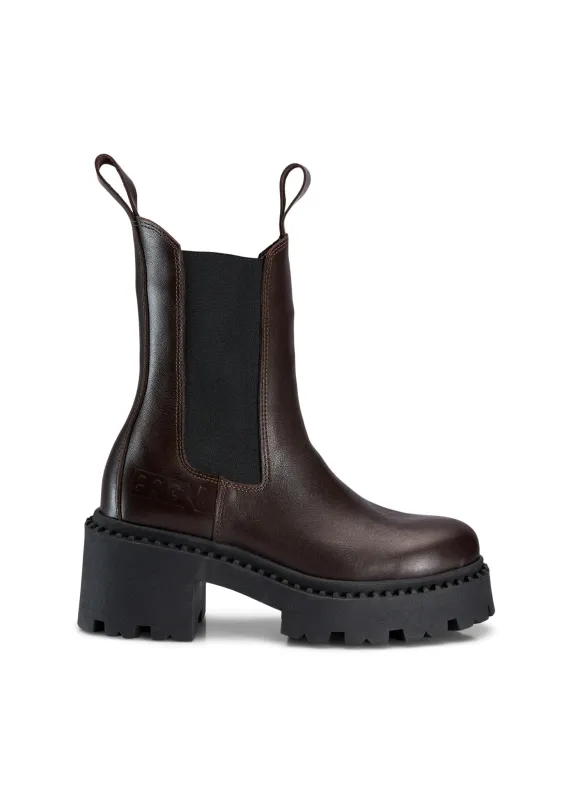 Heel Chelsea Boot - Brown sold by brgn