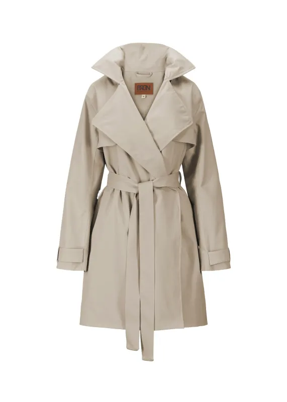 Yr'en Coat - Sand sold by brgn