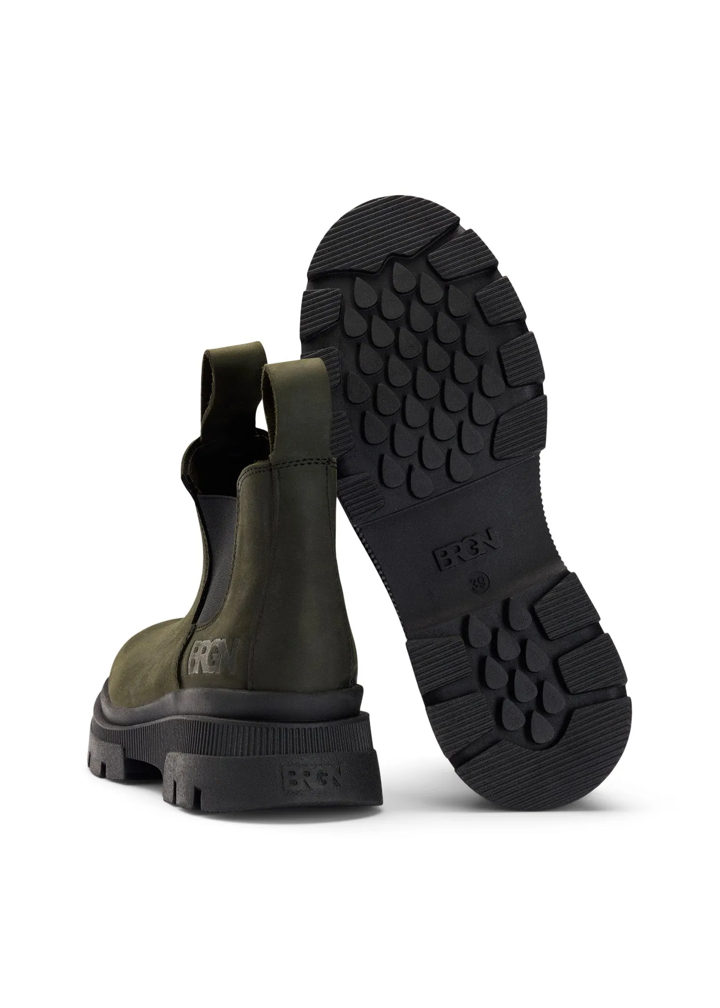 Low Chelsea Boot - Rosin Dark Green sold by brgn product image thumbnail 3