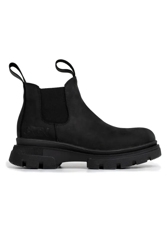 Low Chelsea Boot - New Black made by brgn