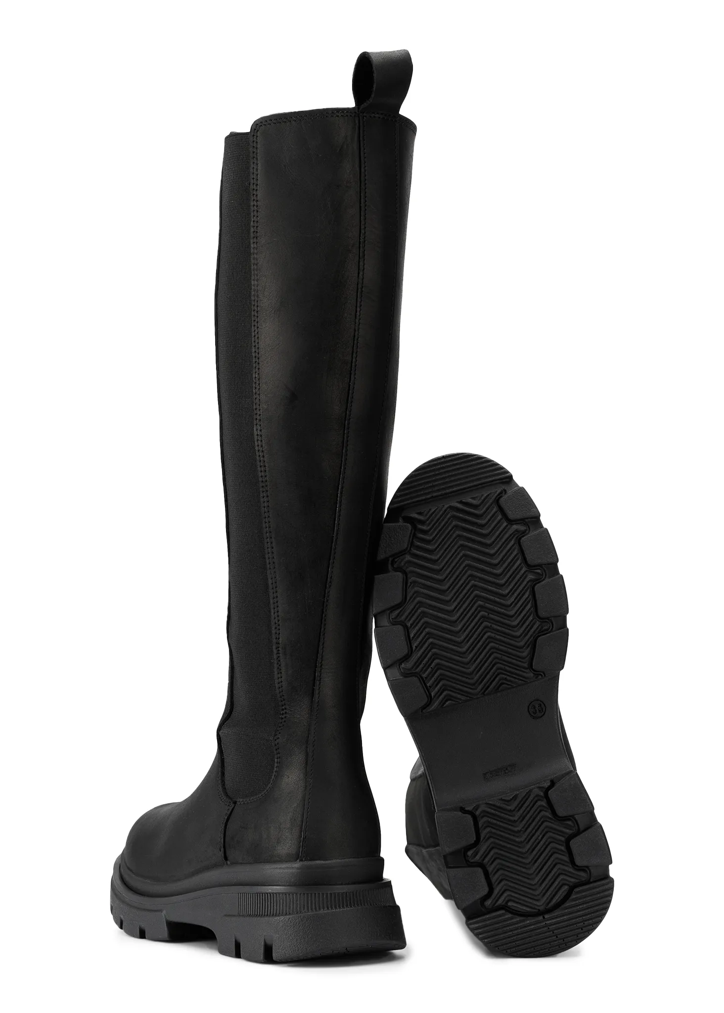 Slim High Boots - New Black sold by brgn product image thumbnail 3