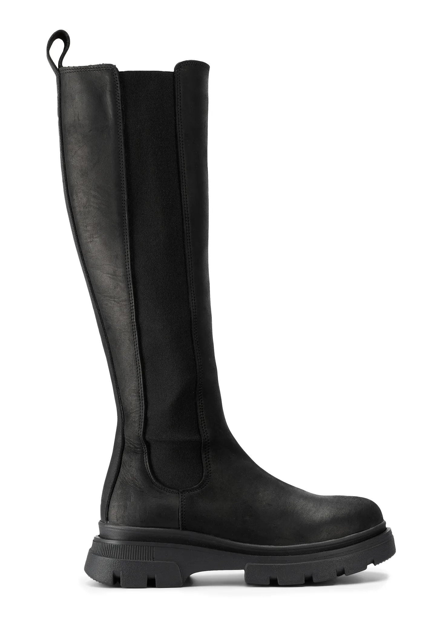 Slim High Boots - New Black sold by brgn