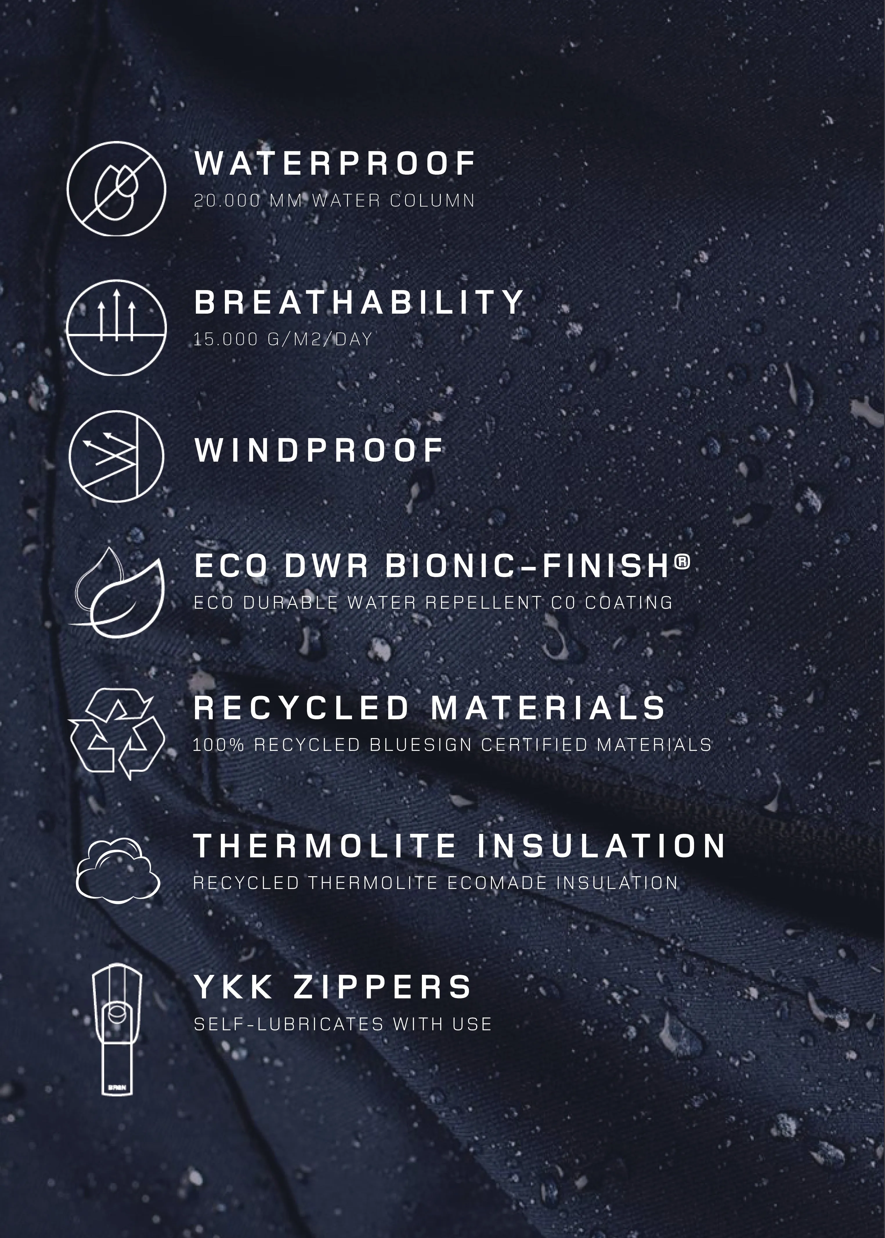 Sludd Coat - New Black sold by brgn product image thumbnail 4