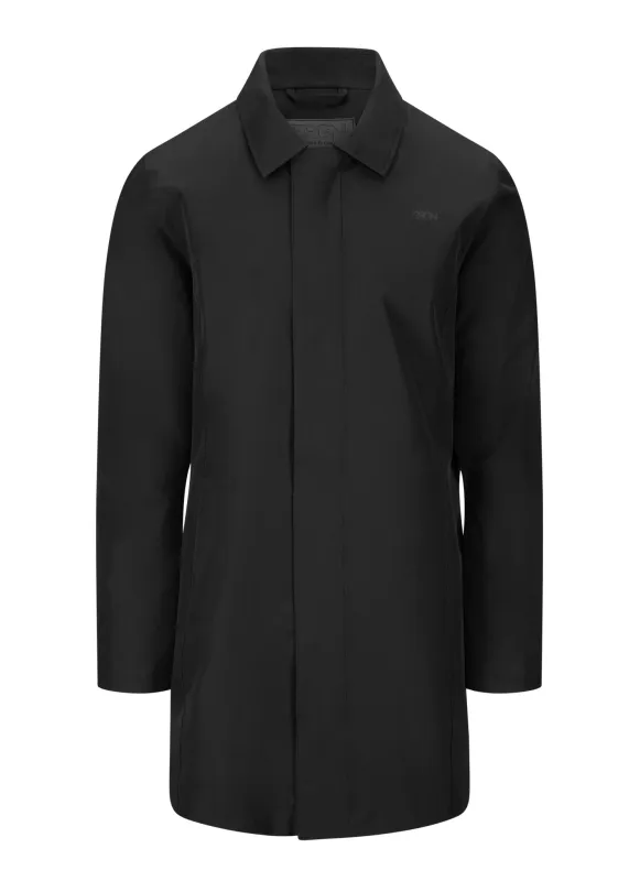 Søravind Coat - New Black made by brgn
