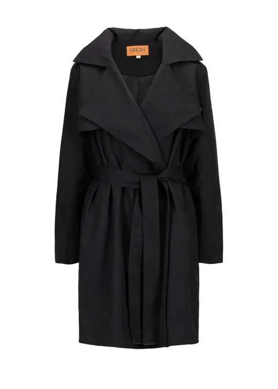 Yr Coat - New Black made by brgn