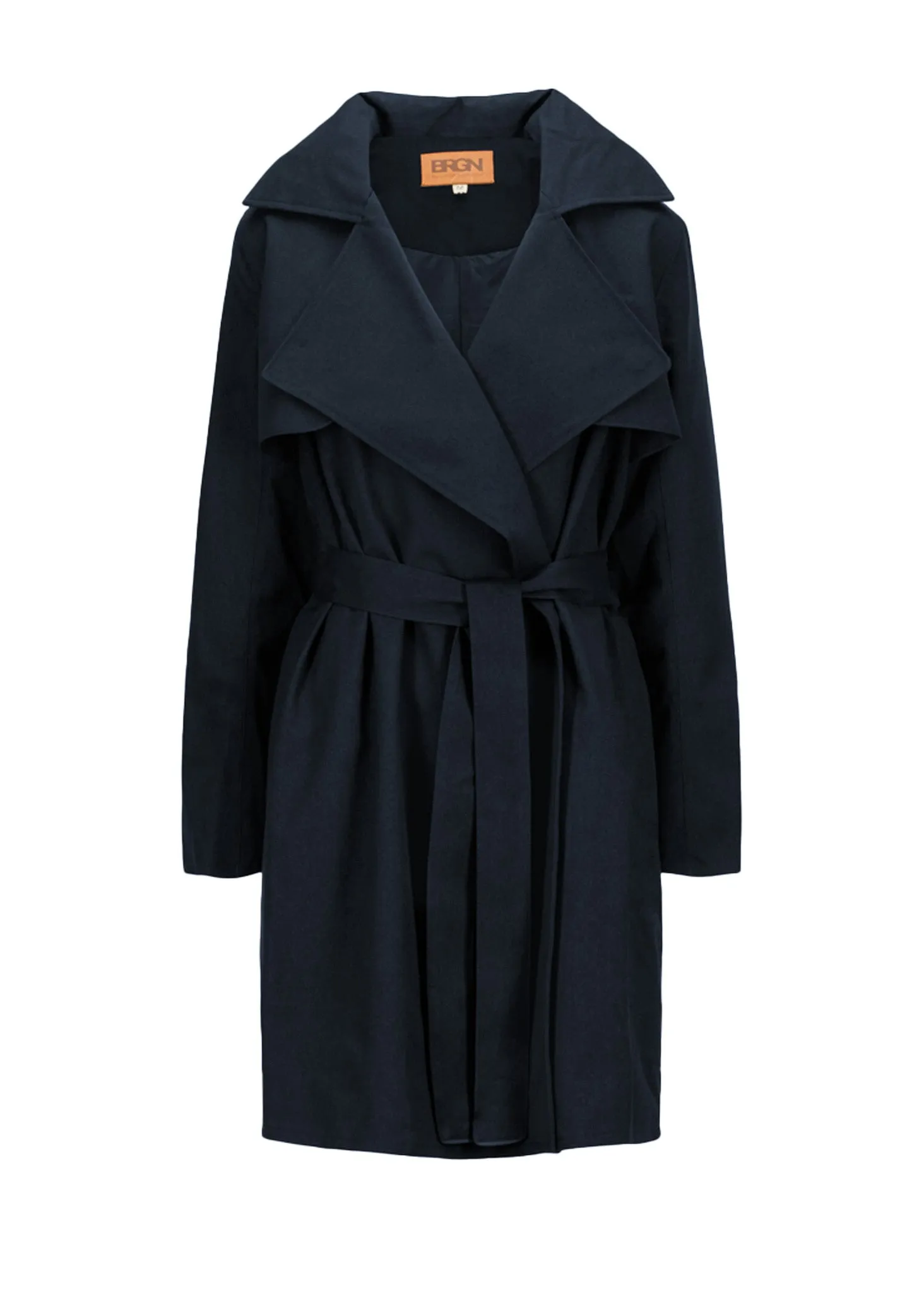 Yr Coat - Dark Navy sold by brgn
