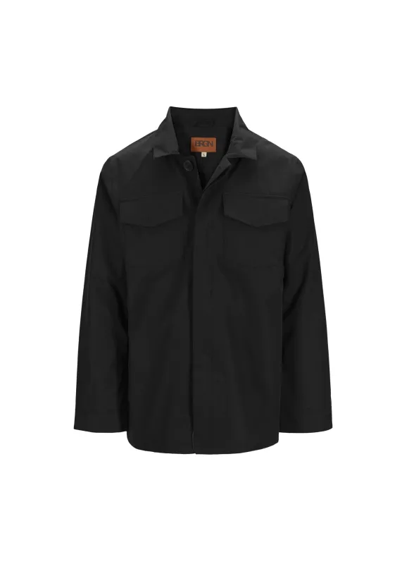 Syklon Overshirt Jacket - New Black made by brgn