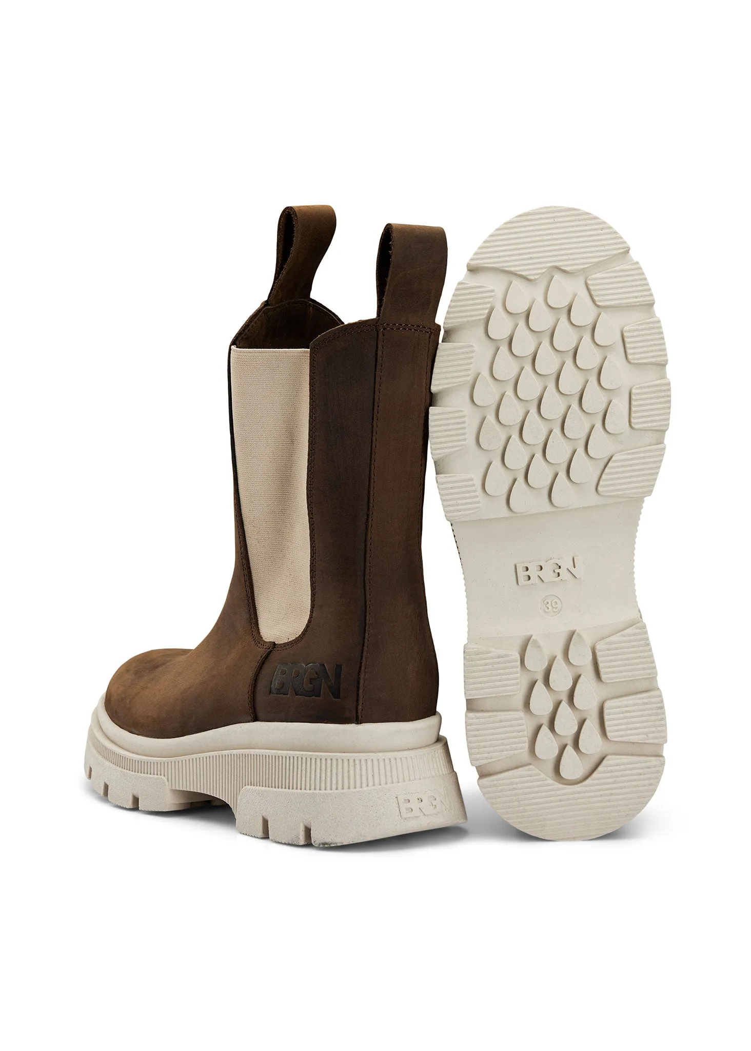 Chelsea Boot - Chocolate Brown / 135 Sand sold by brgn product image thumbnail 3