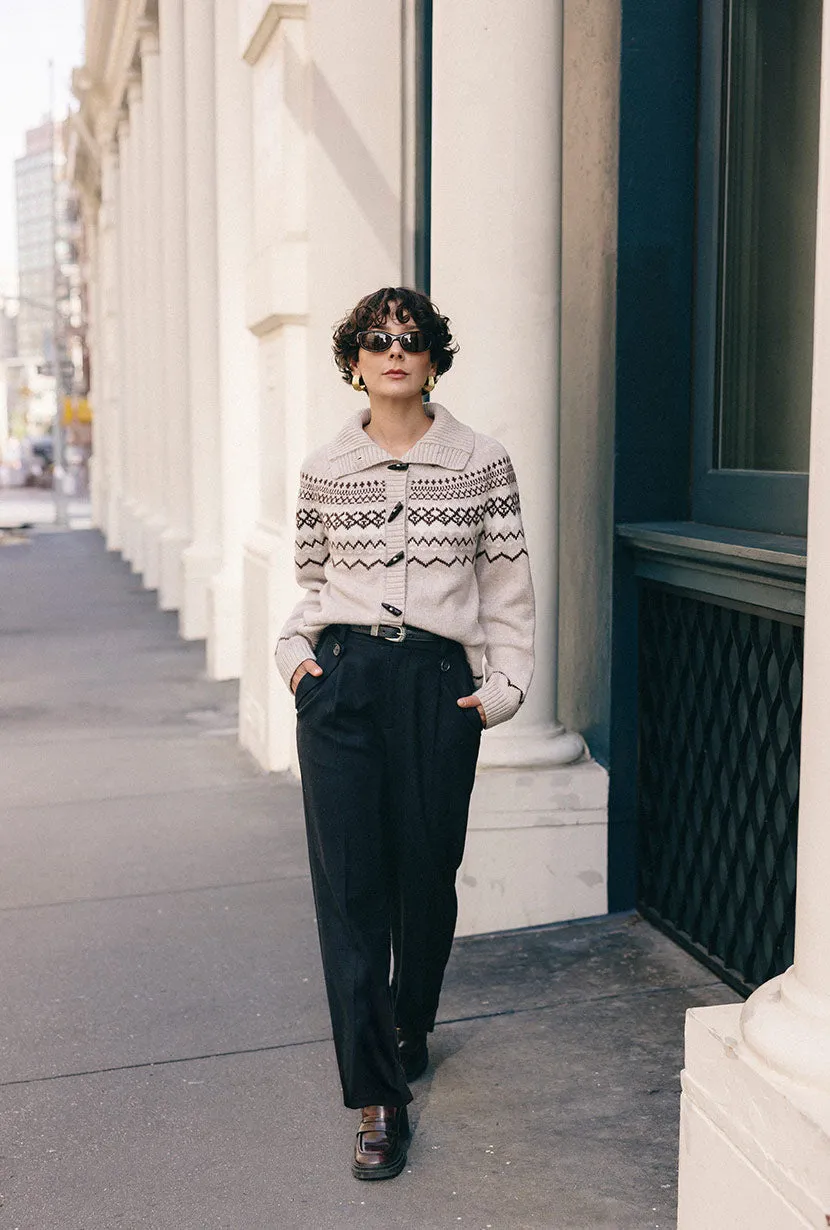 Reign Wool Pants - Black sold by Etela Petite