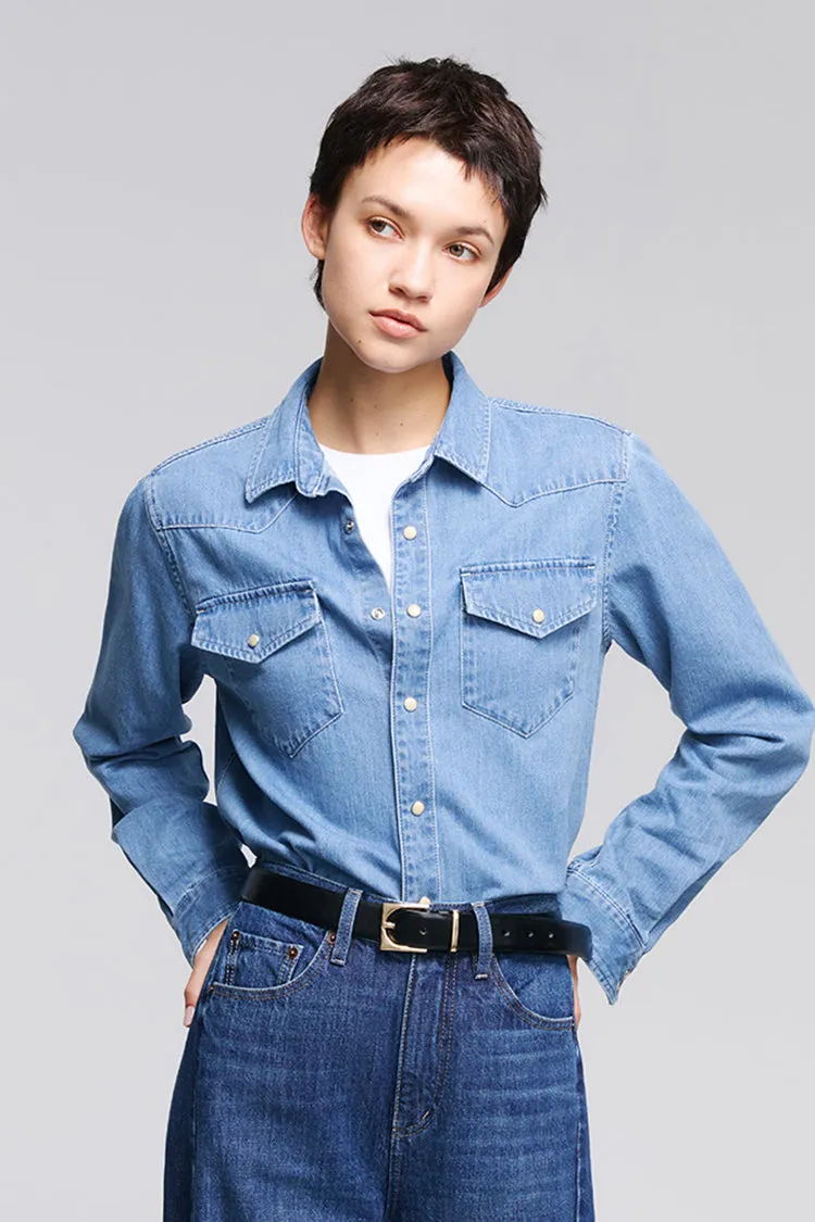 The Freeway Classic Western Shirt sold by Etela Petite