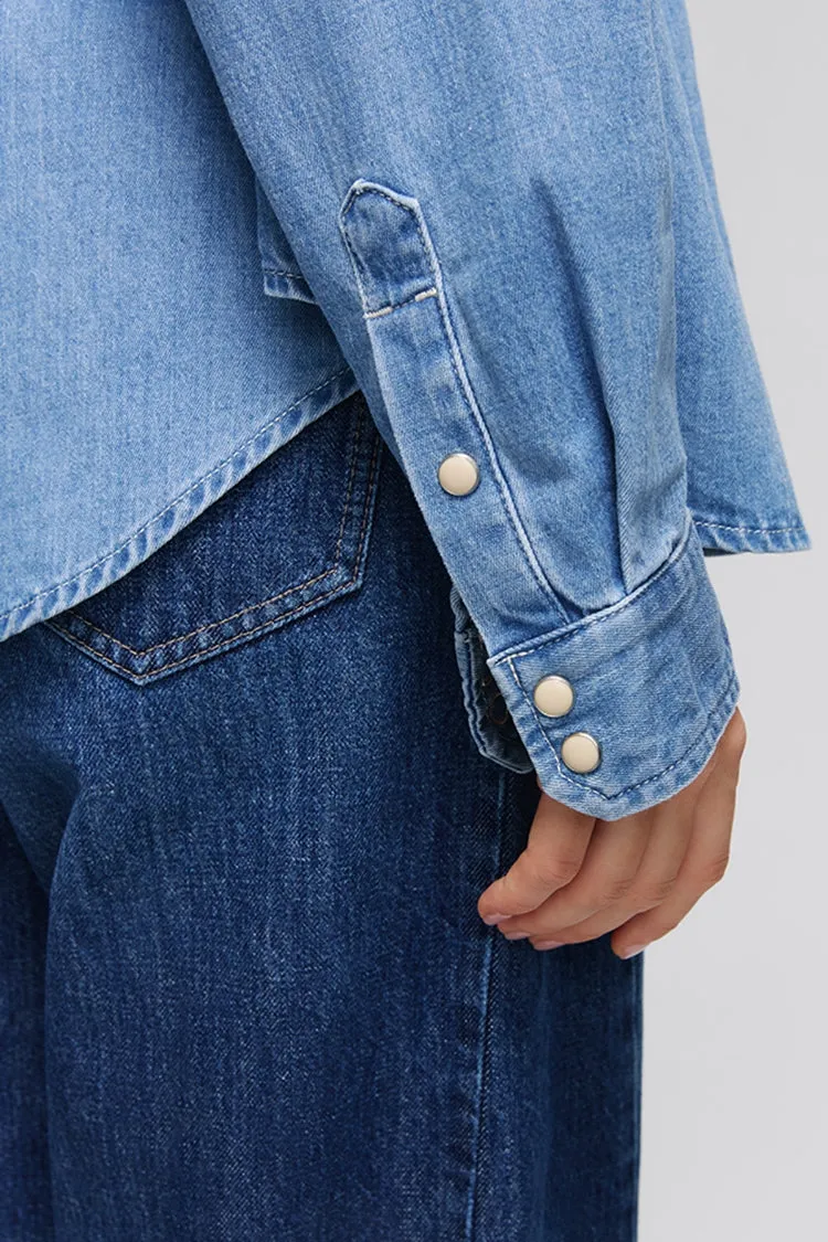 The Freeway Classic Western Shirt sold by Etela Petite product image thumbnail 3