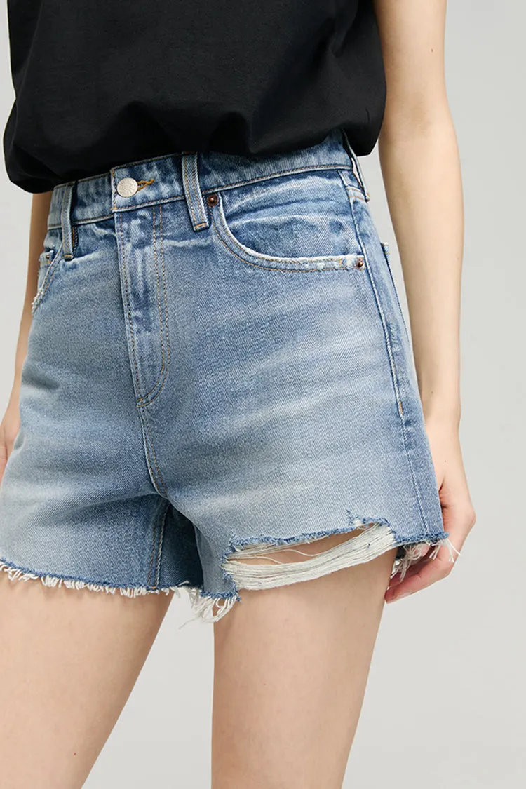 Sun-Kissed Vintage Cut Off Shorts sold by Etela Petite product image thumbnail 2