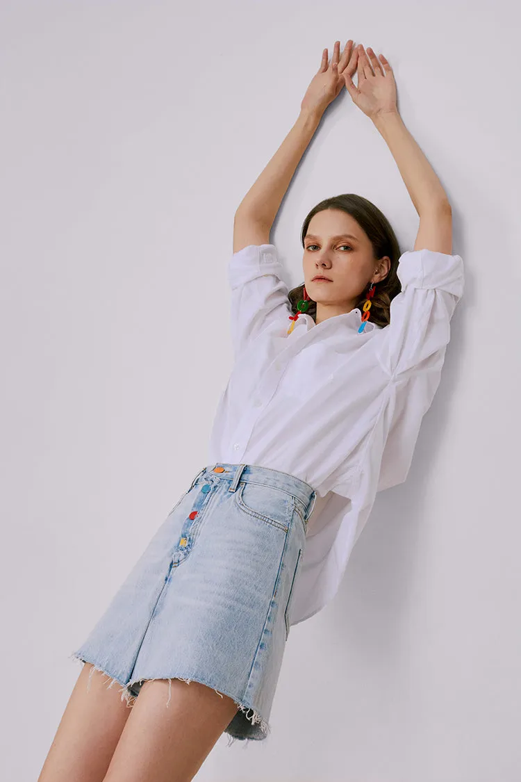 Rainbow Pleat Skort sold by Etela Petite product image thumbnail 5