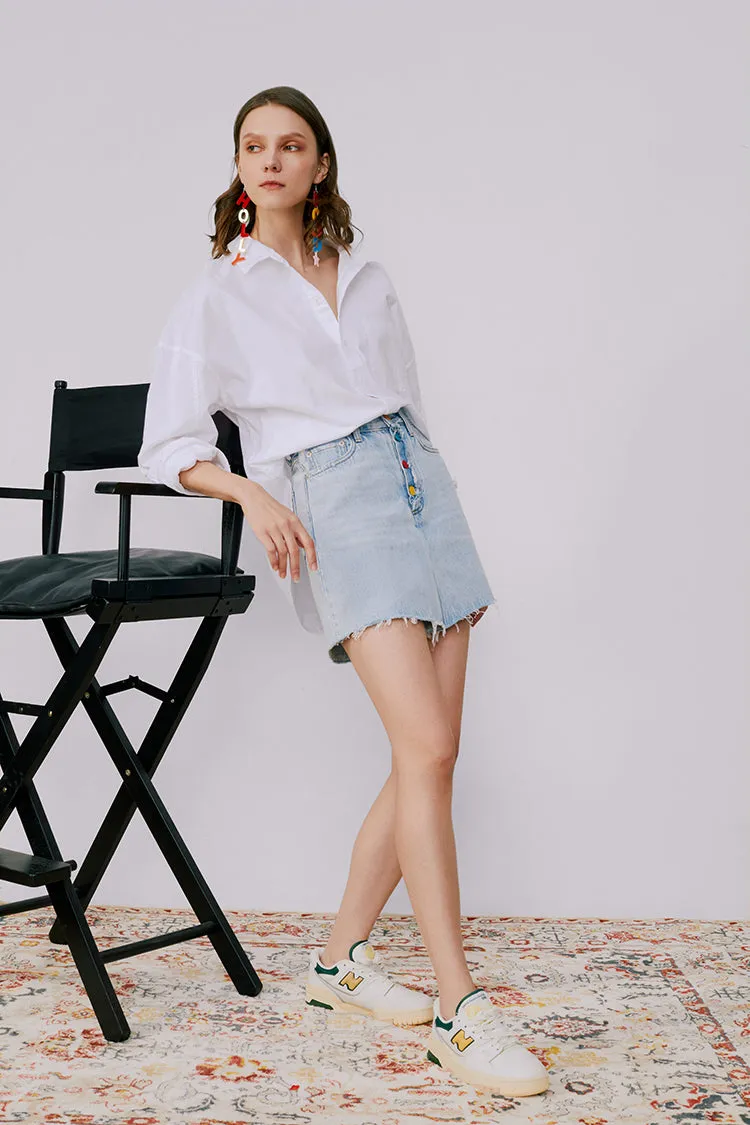 Rainbow Pleat Skort sold by Etela Petite product image thumbnail 4