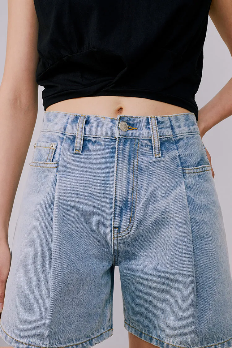 The Pleated Fun Short sold by Etela Petite product image thumbnail 3