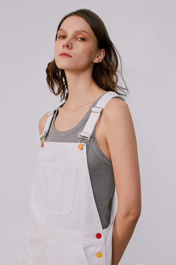 Rainbow Overall Shorts sold by Etela Petite product image thumbnail 3