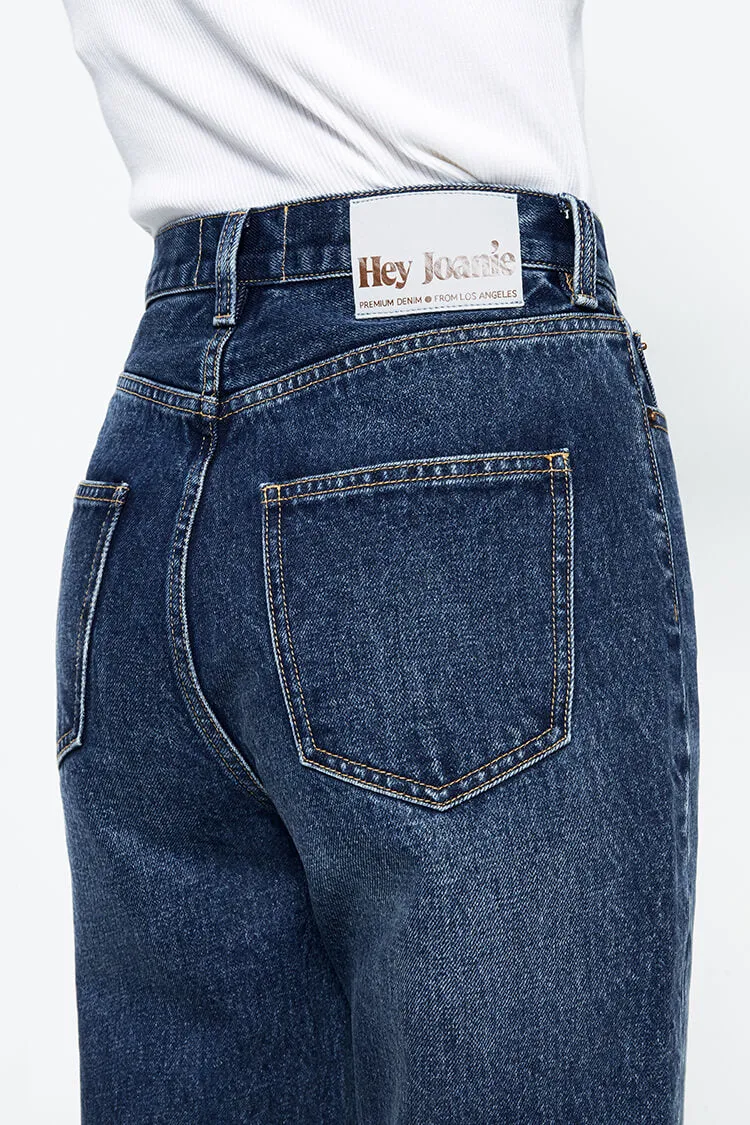 Chelsea High Rise Straight Crop Jeans sold by Etela Petite product image thumbnail 2