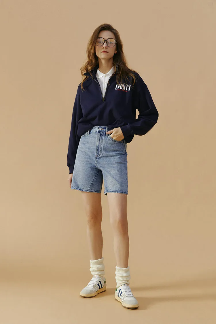 Angeles High Rise Shorts sold by Etela Petite