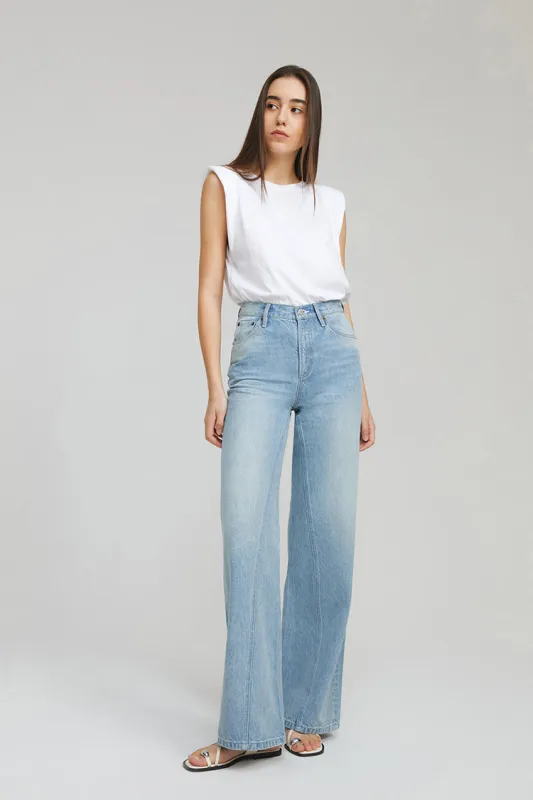 Angeles High Rise Baggy Jeans sold by Etela Petite