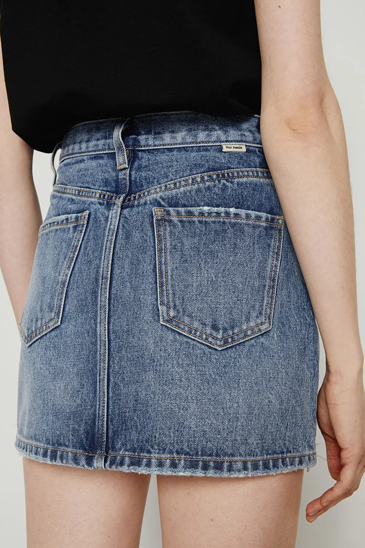 80'S Vintage Mini Skirt sold by Etela Petite product image thumbnail 3
