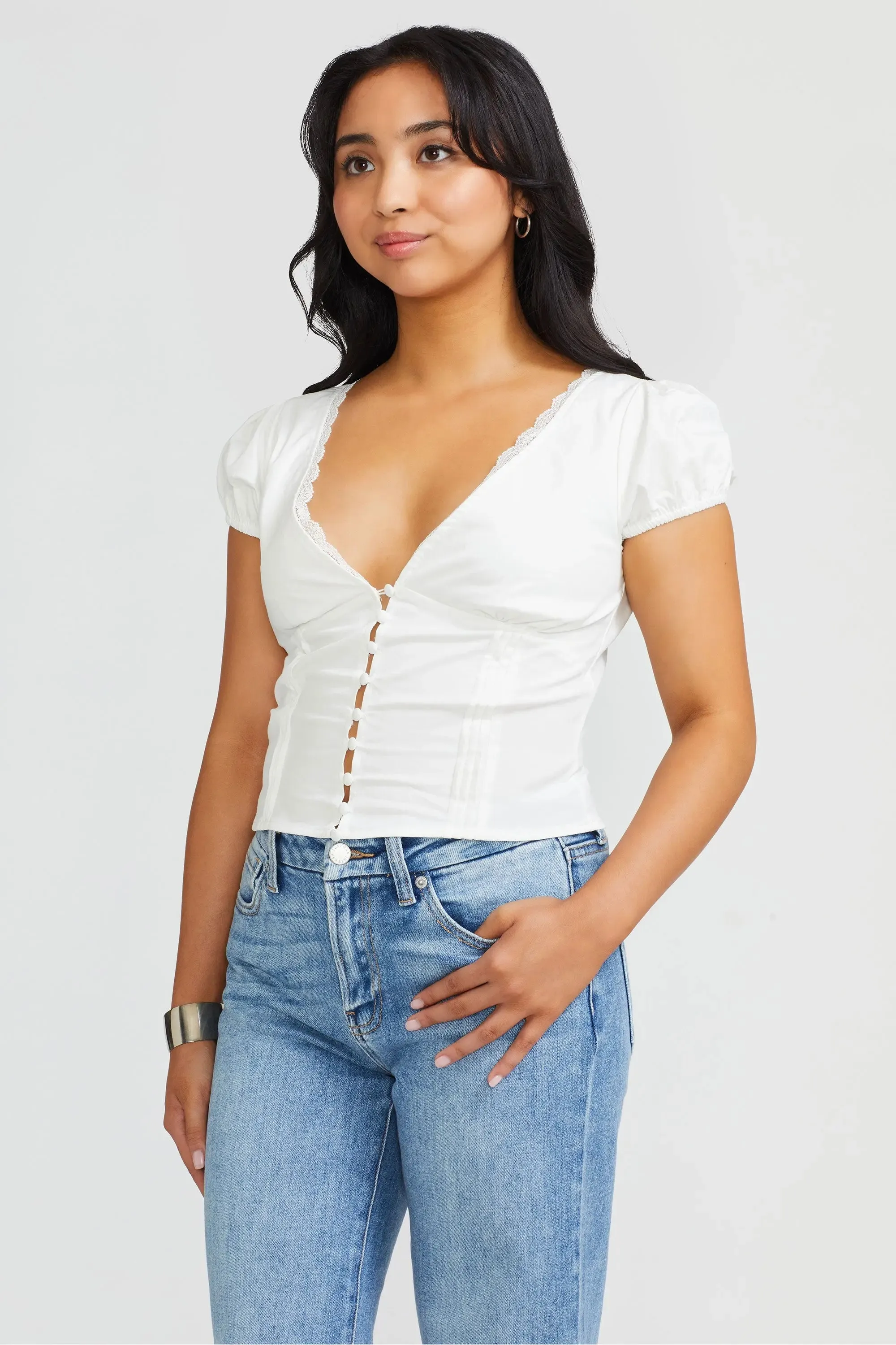 Kinley Corset Blouse sold by Etela Petite product image thumbnail 2