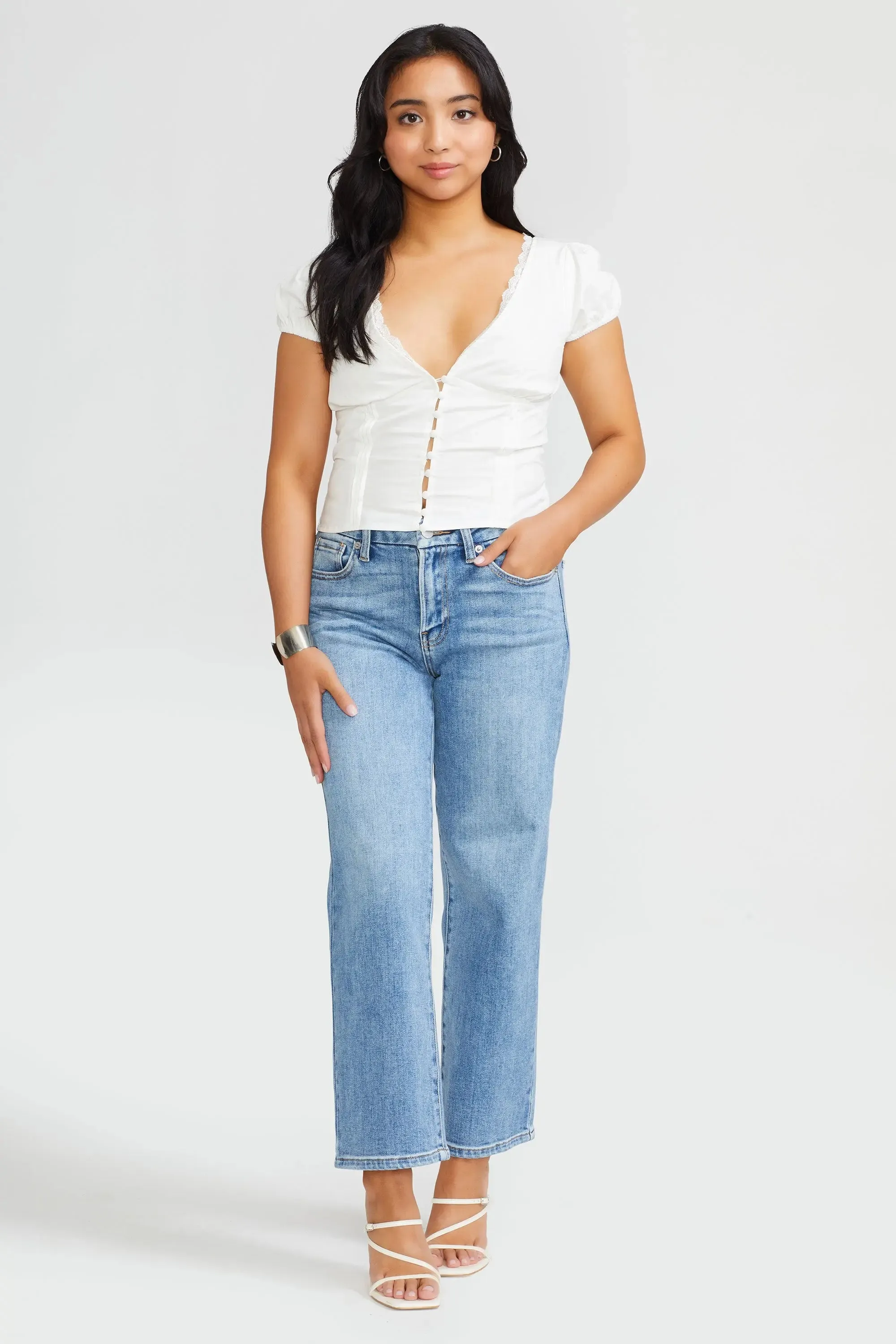 Kinley Corset Blouse sold by Etela Petite