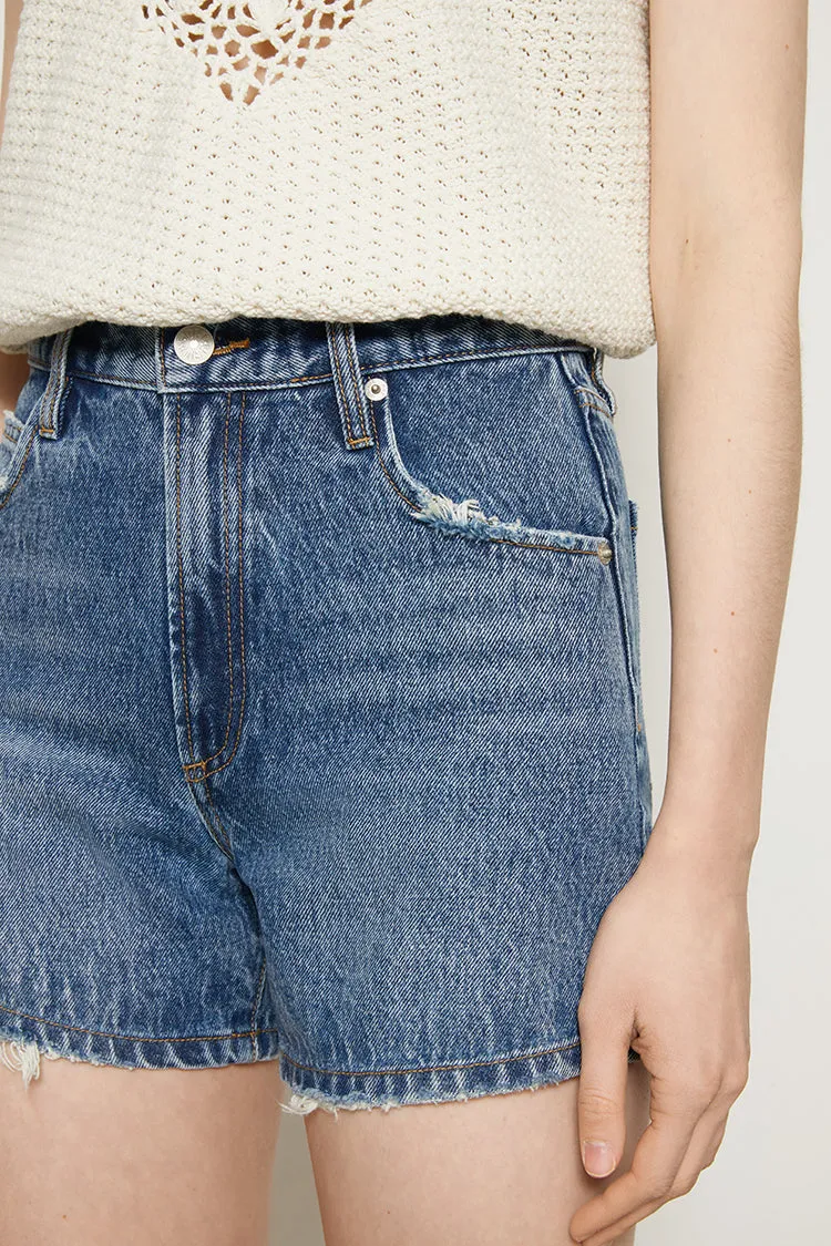 BOYISH Vintage High Rise Shorts sold by Etela Petite product image thumbnail 2