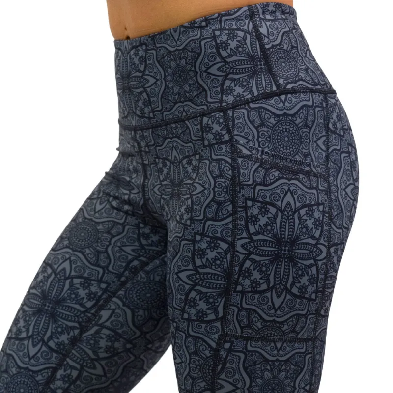 Zentangle Leggings sold by Etela Petite