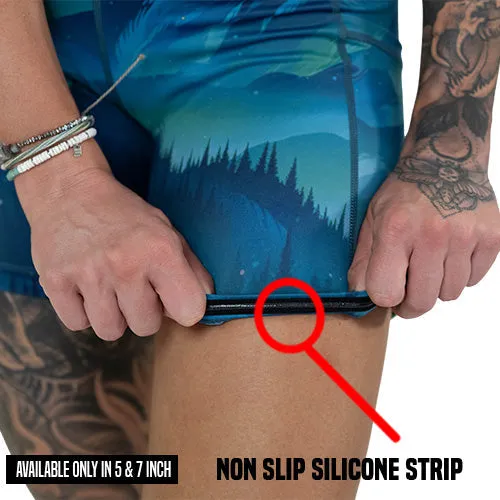 Aurora Borealis Shorts sold by Etela Petite product image thumbnail 4