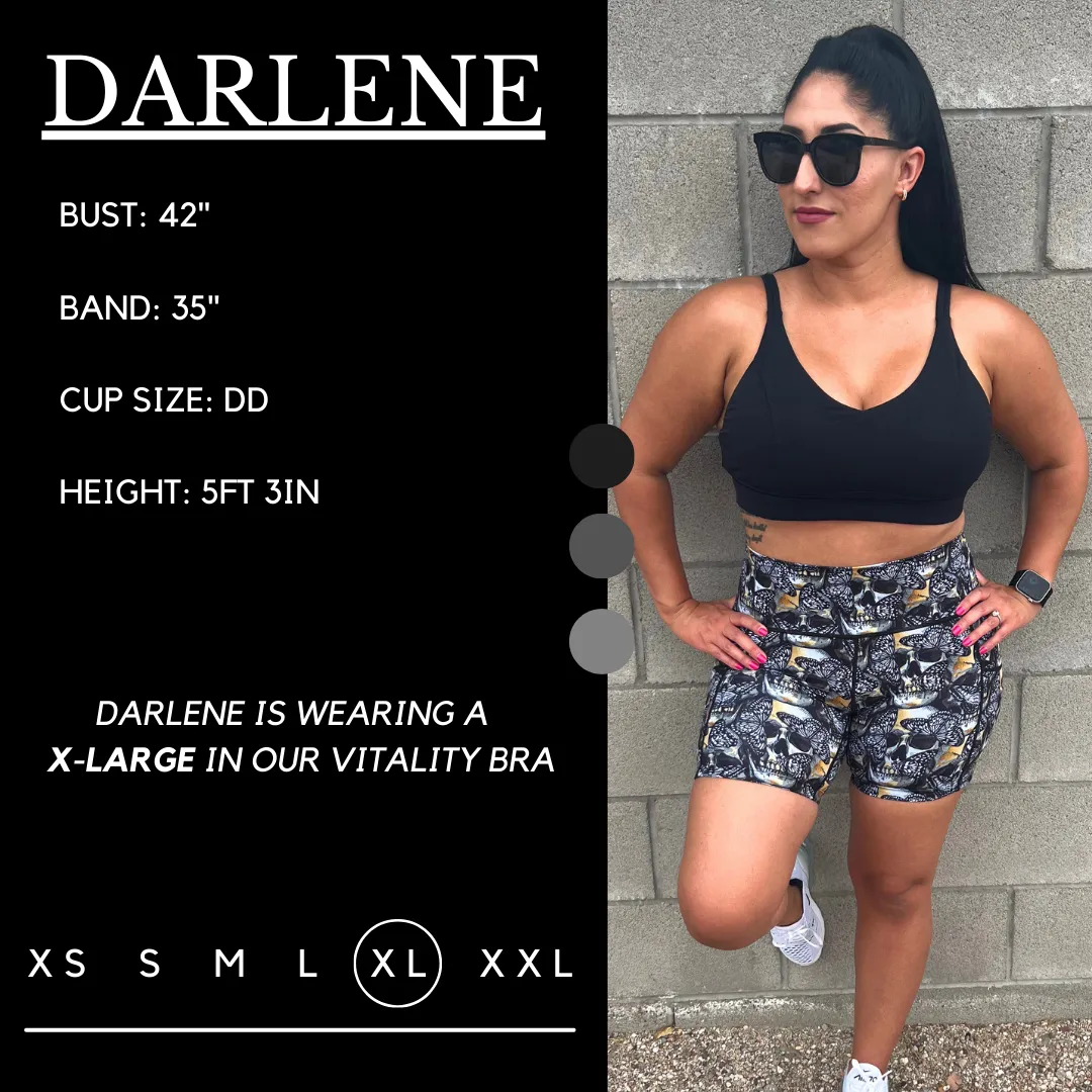 Black Vitality Bra sold by Etela Petite product image thumbnail 4