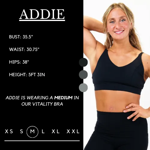 Black Vitality Bra sold by Etela Petite product image thumbnail 5