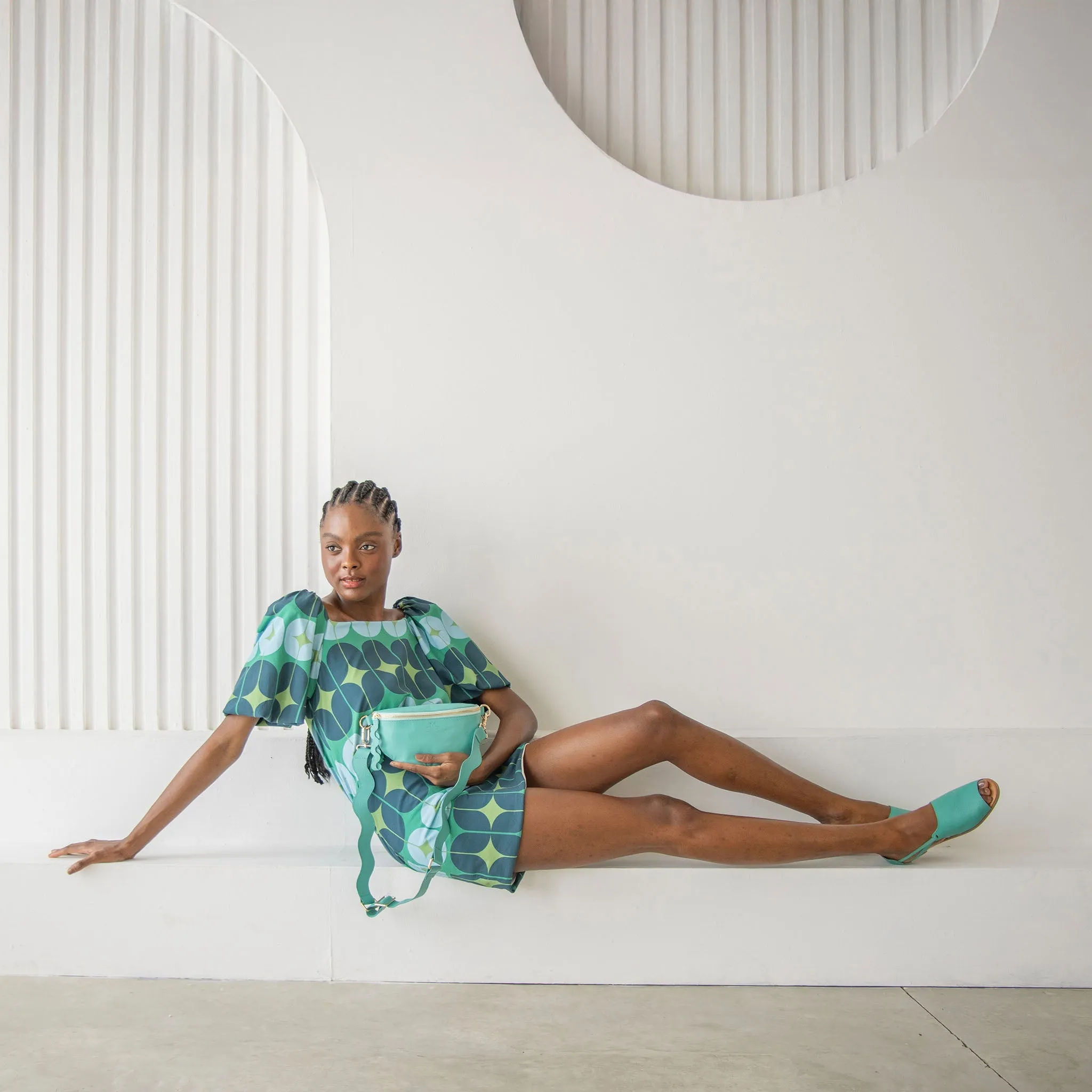 Turquoise Peep Toes sold by Etela Petite product image thumbnail 4