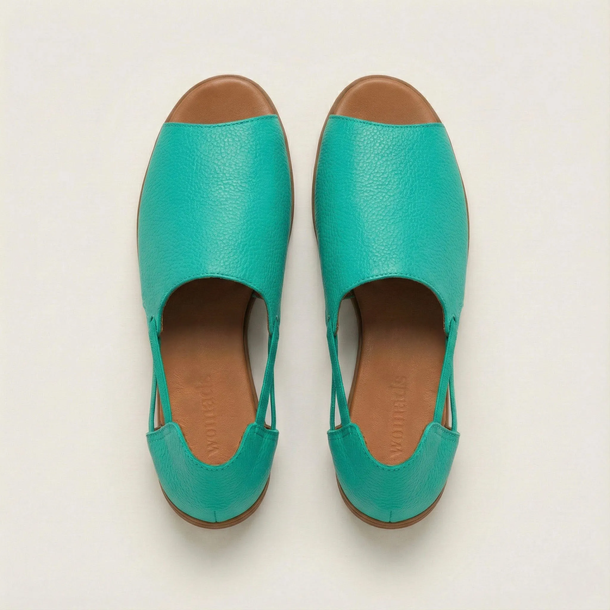 Turquoise Peep Toes sold by Etela Petite