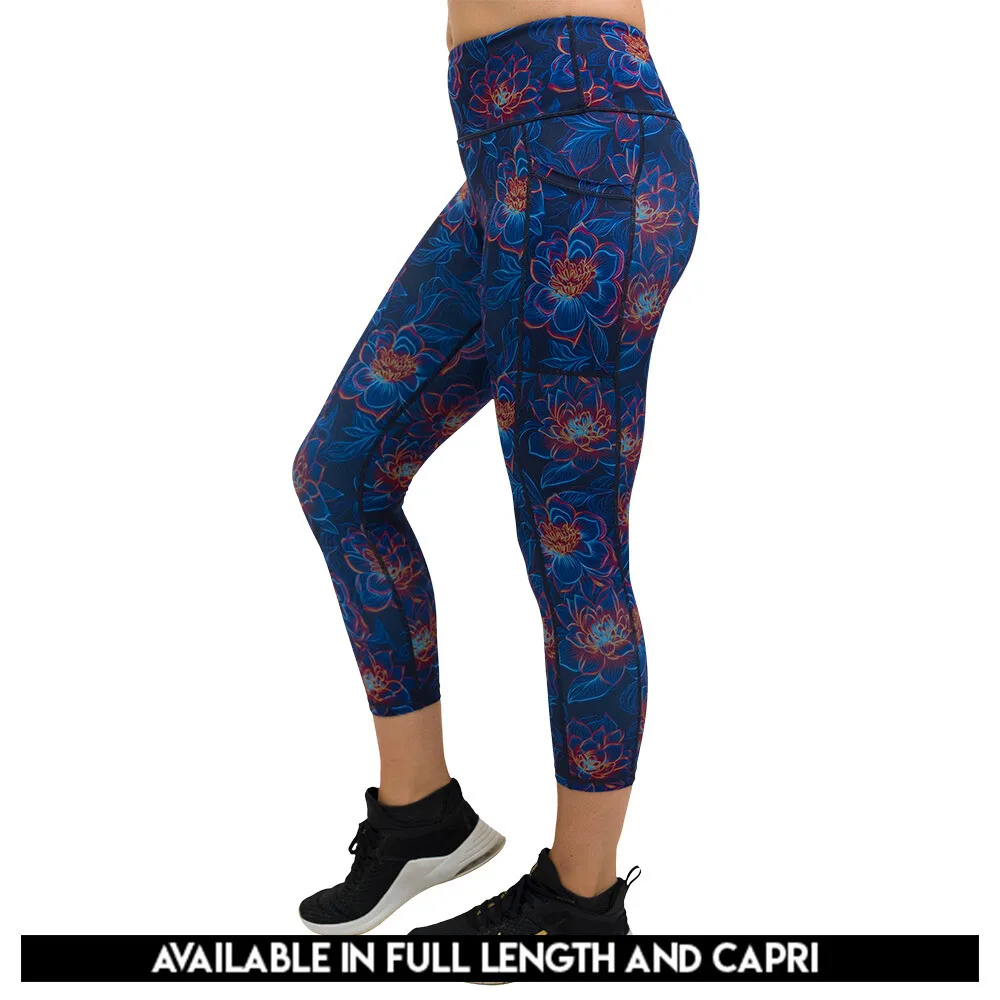 Luminous Lotus Leggings sold by Etela Petite product image thumbnail 4