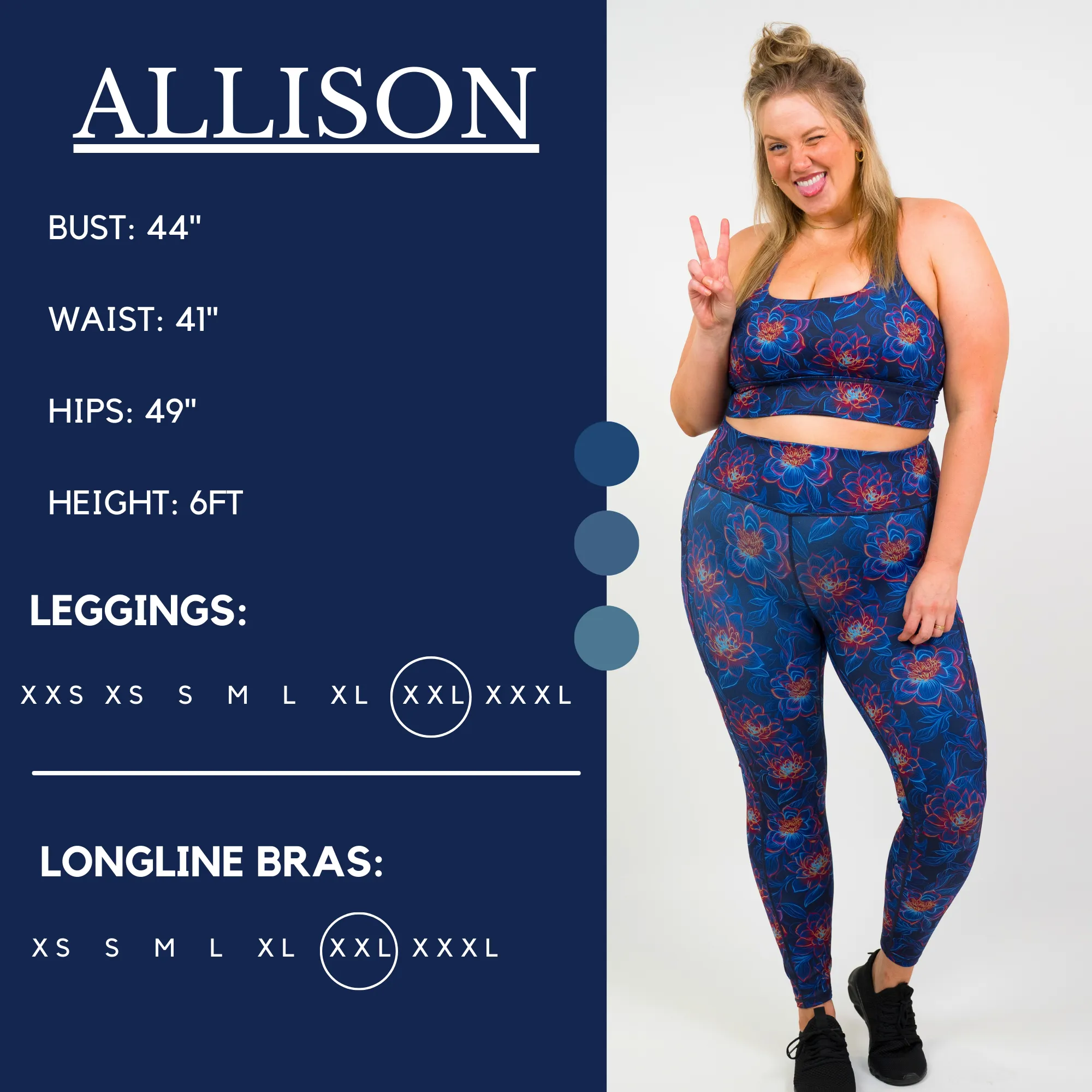 Luminous Lotus Leggings sold by Etela Petite product image thumbnail 5