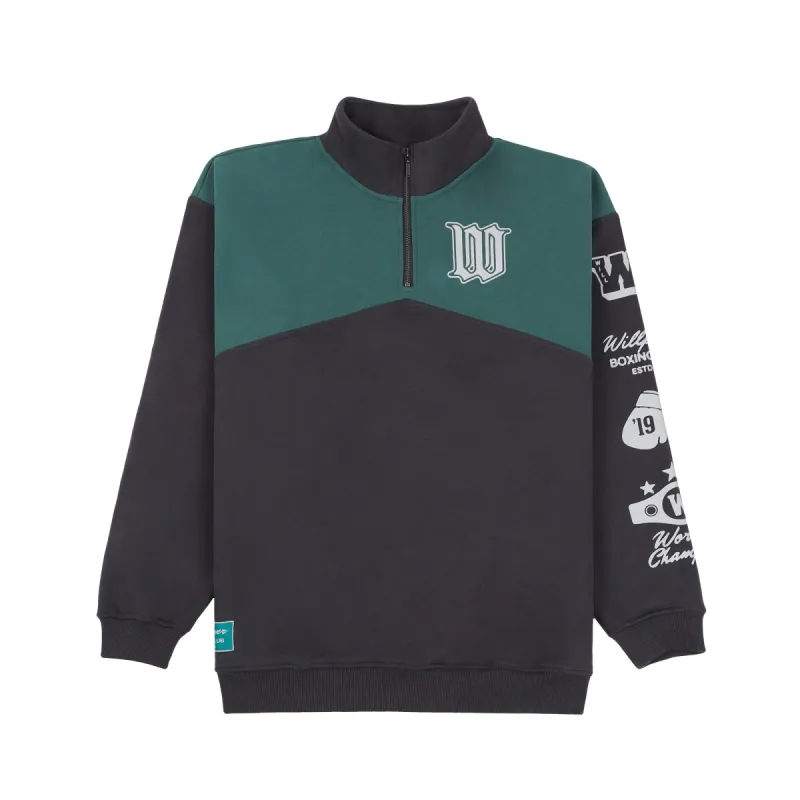 KNOCKOUT QUARTER-ZIP PULLOVER sold by Will Tennyson