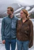 Brown Sherpa Jacket sold by Seek Discomfort