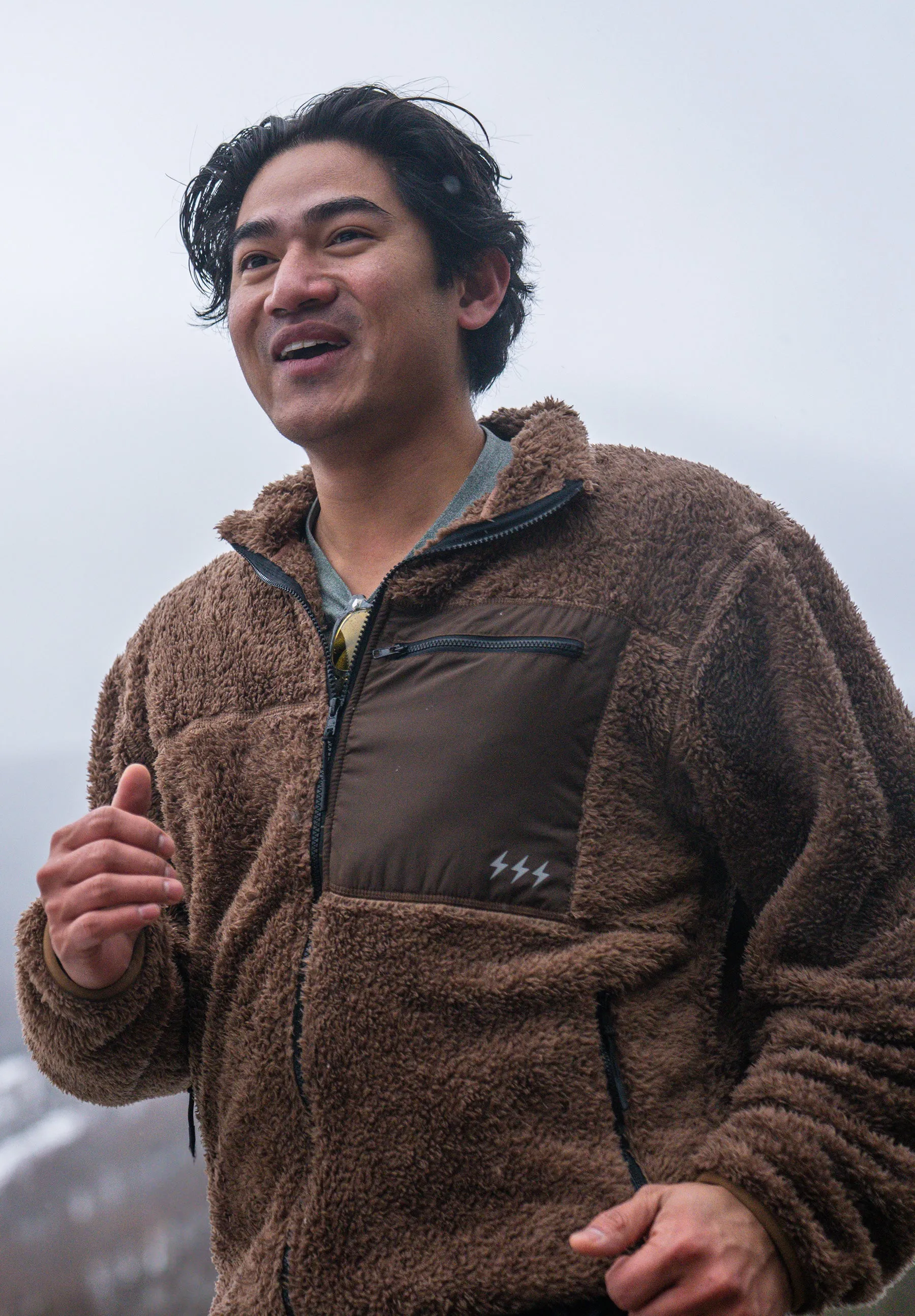 Brown Sherpa Jacket sold by Seek Discomfort product image thumbnail 4
