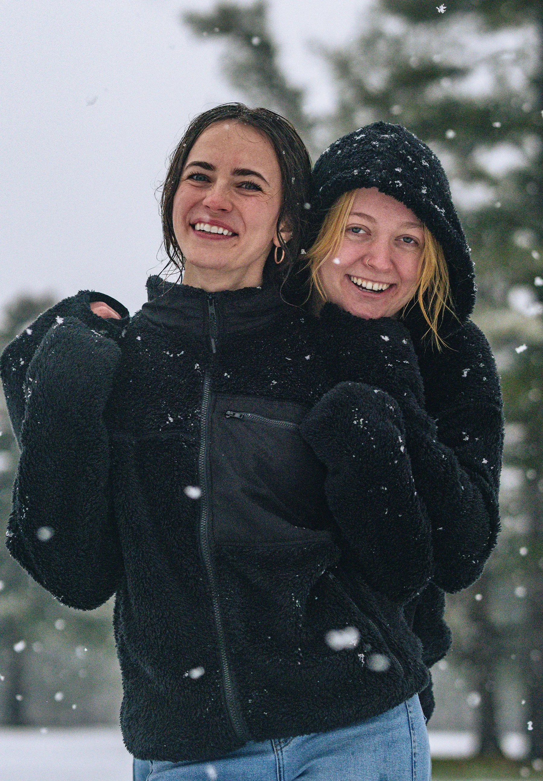 Black Sherpa Jacket sold by Seek Discomfort product image thumbnail 5