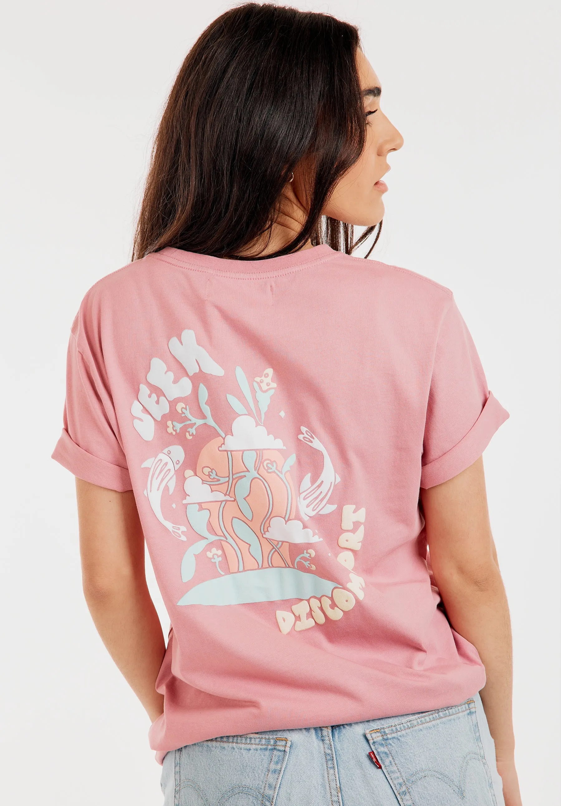 Ocean Tee sold by Seek Discomfort product image thumbnail 3