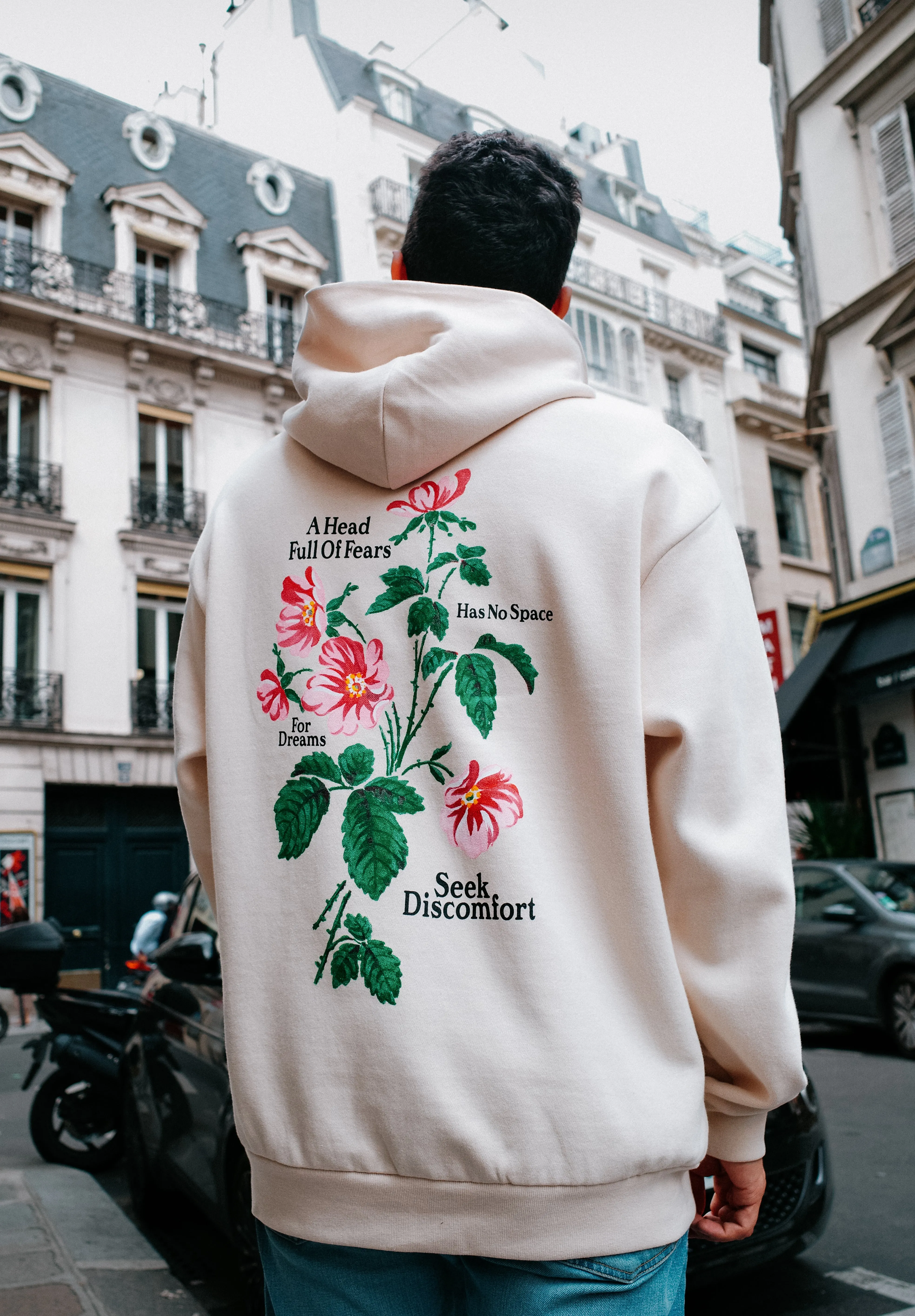 Dreams In Bloom Hoodie sold by Seek Discomfort product image thumbnail 3